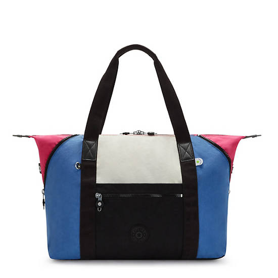 Kipling Art Medium Toteväska Blå Rosa | SE 1454MQ